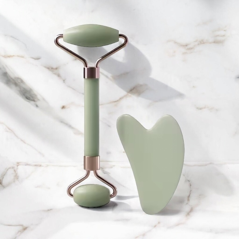 Gua-Sha & Rouleau de Jade — Rituel Sculptant Visage